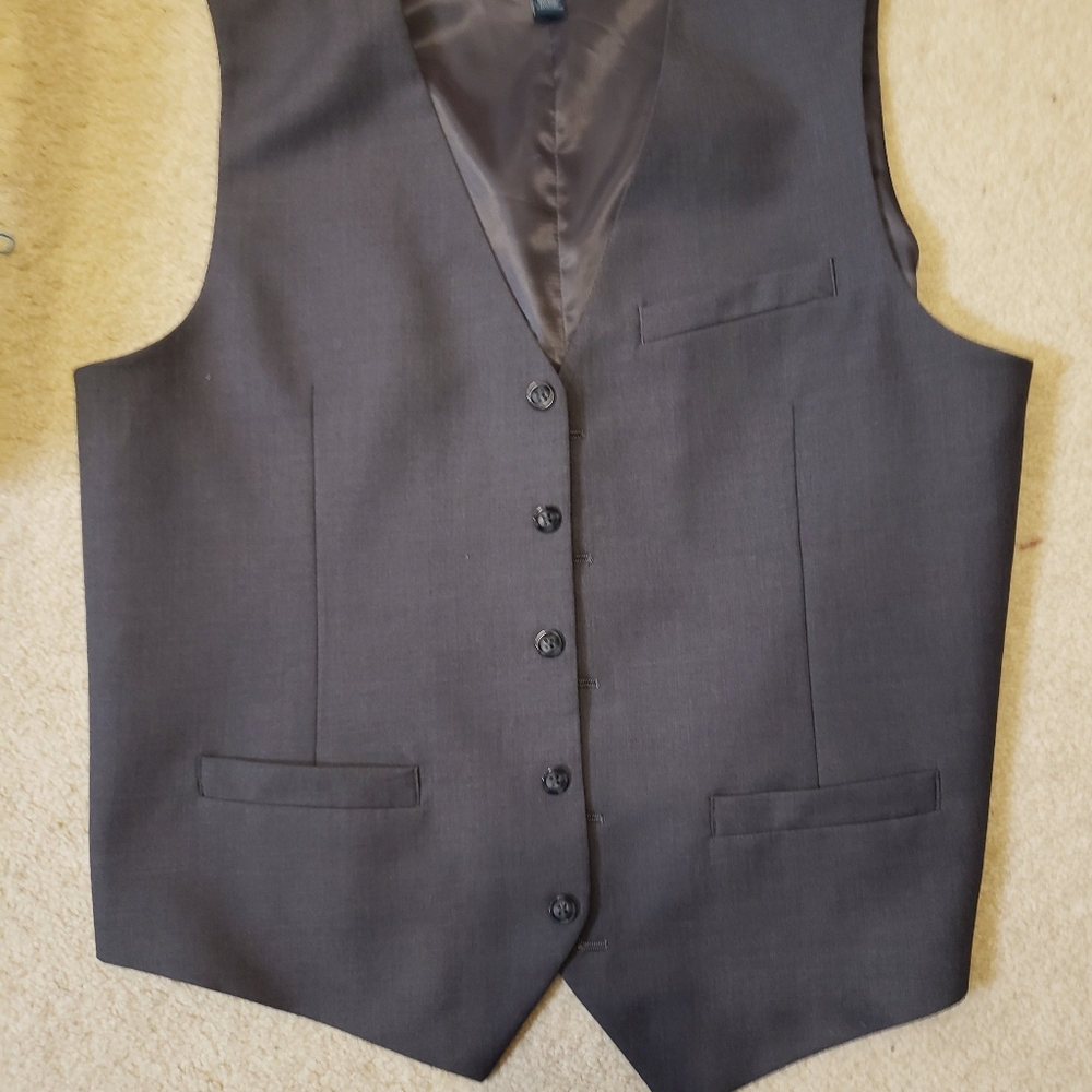 Perry Ellis men's vest suit vest and pants